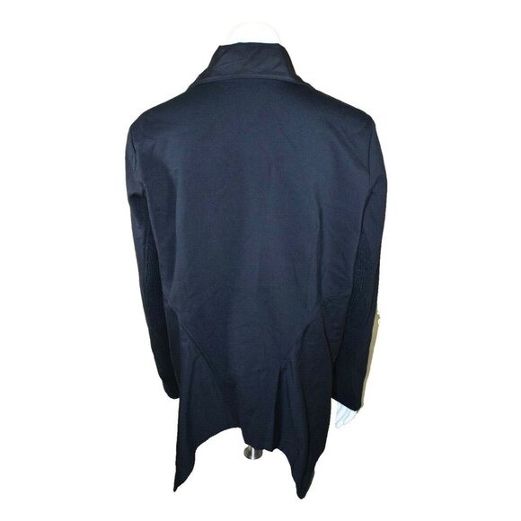 Simply Vera Wang Womens XL Long Sleeve Shawl Coat Northern Escape Pure Night - Picture 8 of 9